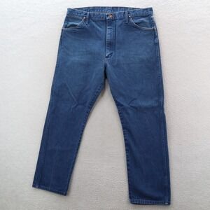 Wrangler Jeans Men's 40x30 Blue Denim 13mwz Original Cowboy Cut Western Rodeo